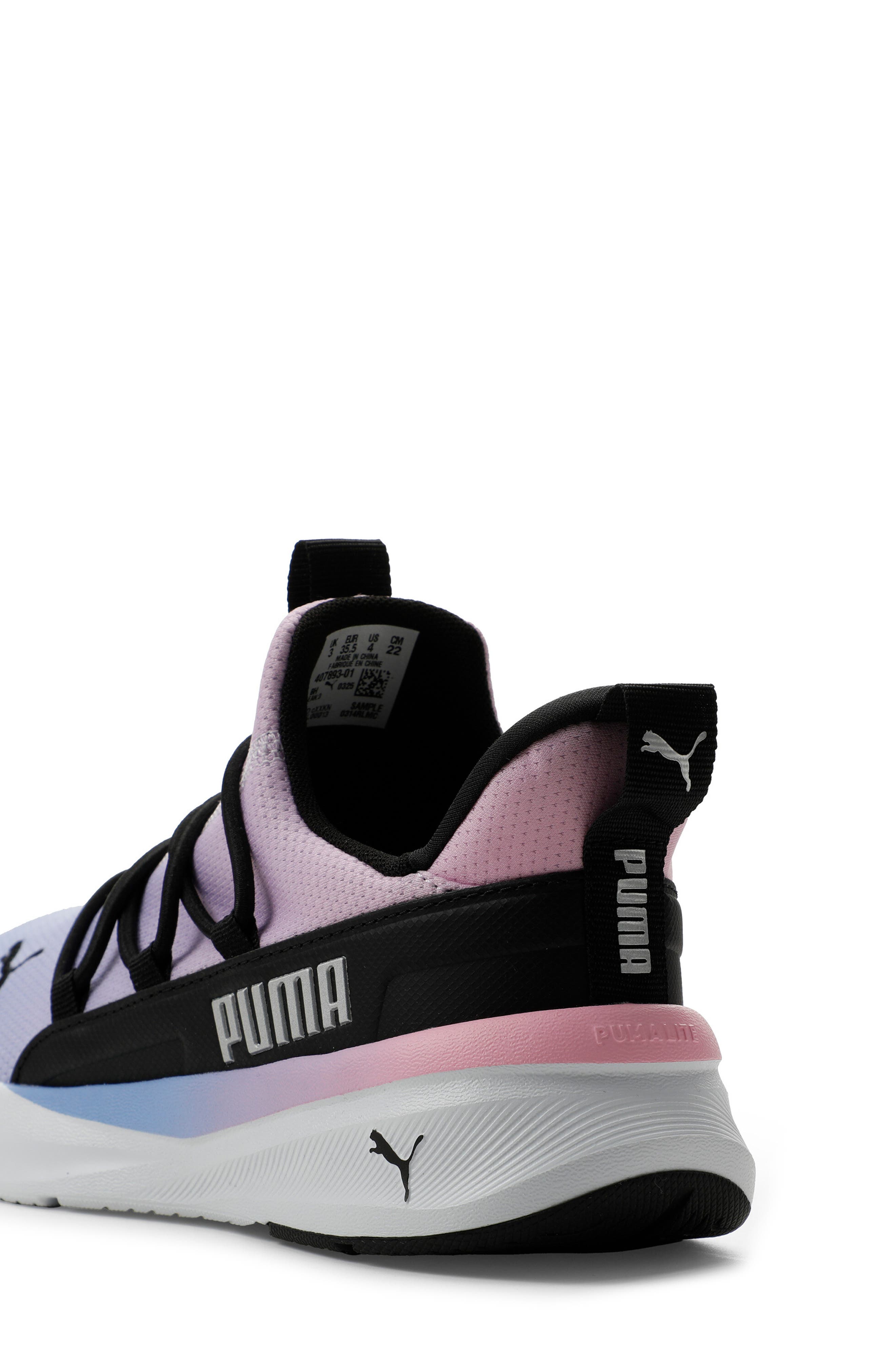 Kids' One4All 2.0 Pull-On Running Sneaker, Alternate, color, INTENSE LAVENDER/ PINK/ BLACK