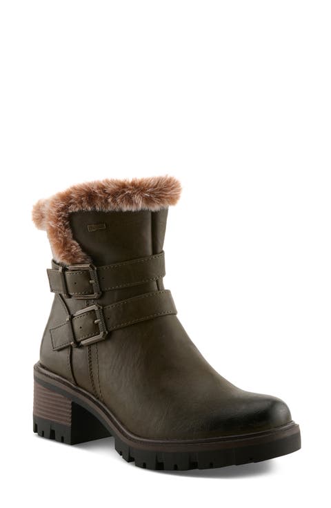 Beartrak Faux Leather Bootie