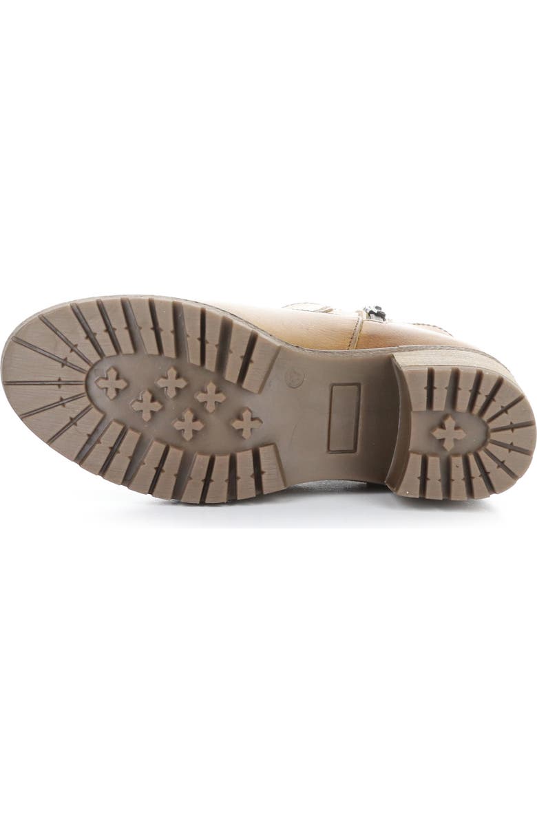 Bos. & Co. Mercy Waterproof Zip Bootie, Alternate, color, Camel Gobi