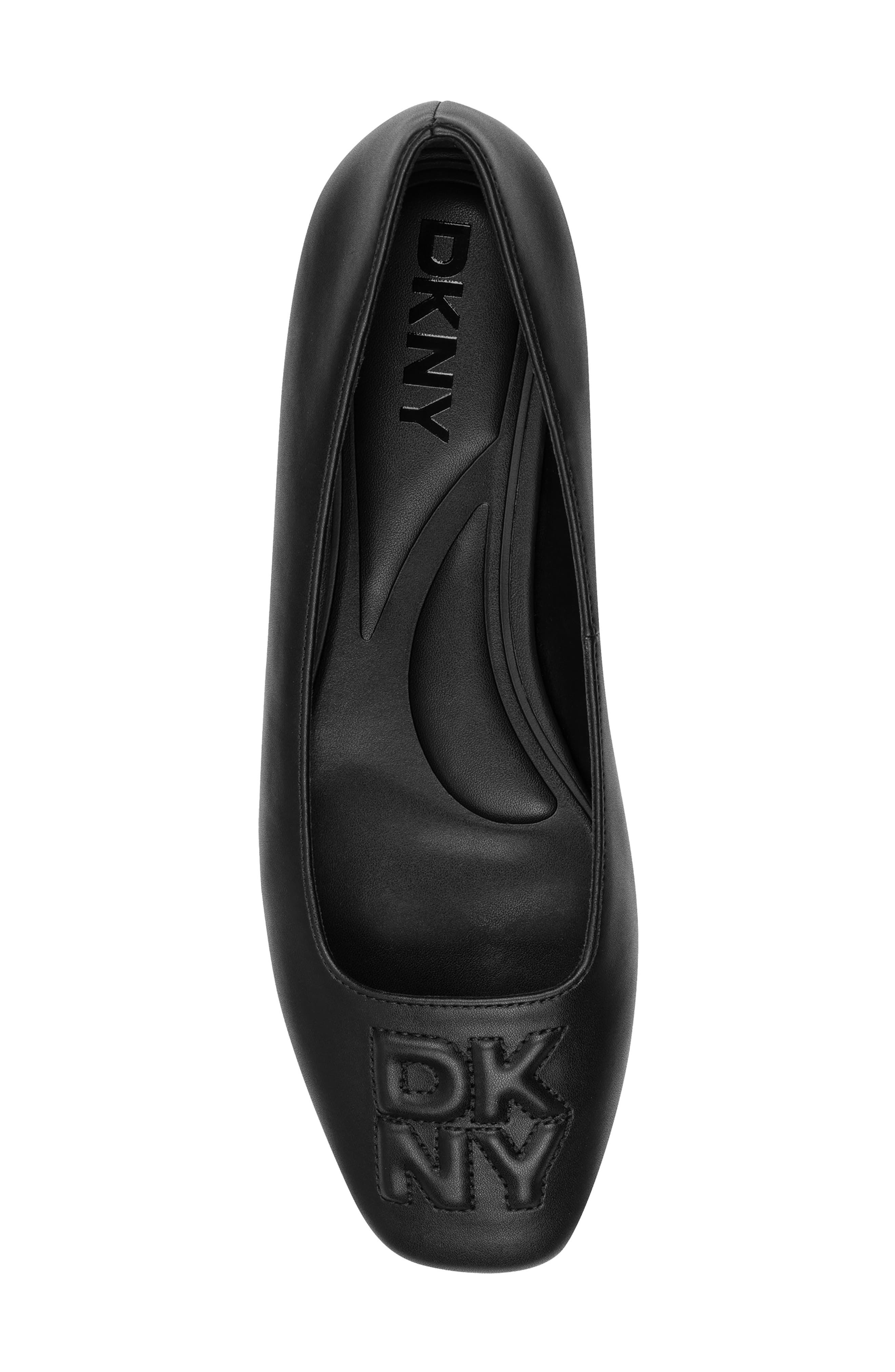 DKNY Darianne Ballet Flat, Alternate, color, Black