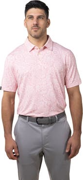 ASHWORTH GOLF Tapestry Polo