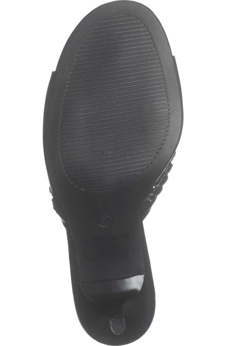 RACHEL Rachel Roy Maggie Buckle Slide Sandal, Alternate, color, Black