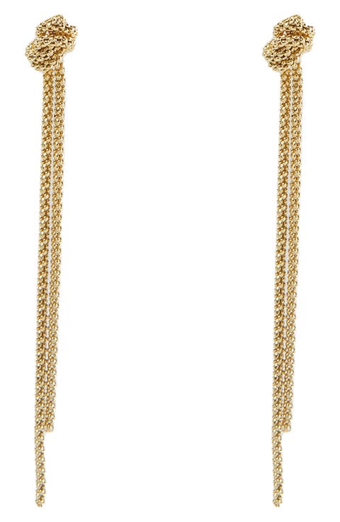 Knot Linear Earrings