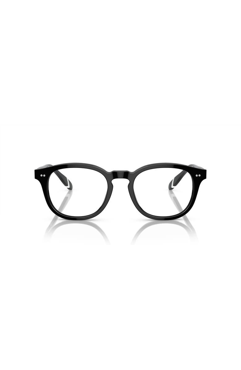 Polo Ralph Lauren 52mm Square optical glasses, Alternate, color, Black