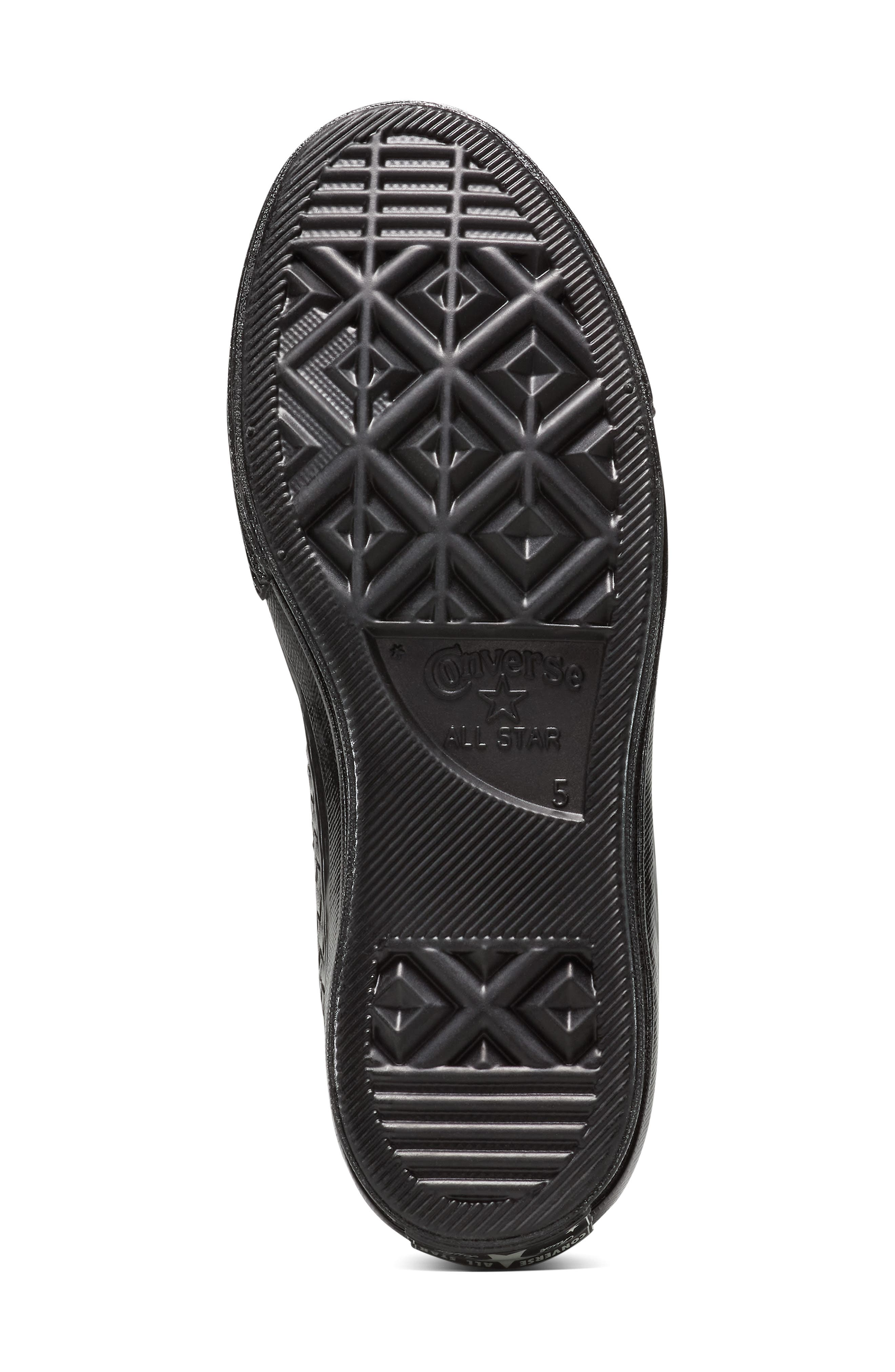 Converse Gender Inclusive Chuck 70 High Top Sneaker, Alternate, color, Black/ Black/ Black