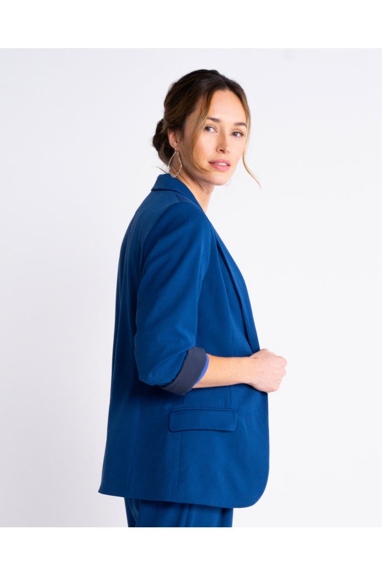 Izzy Blazer, Alternate, color, Estate Blue