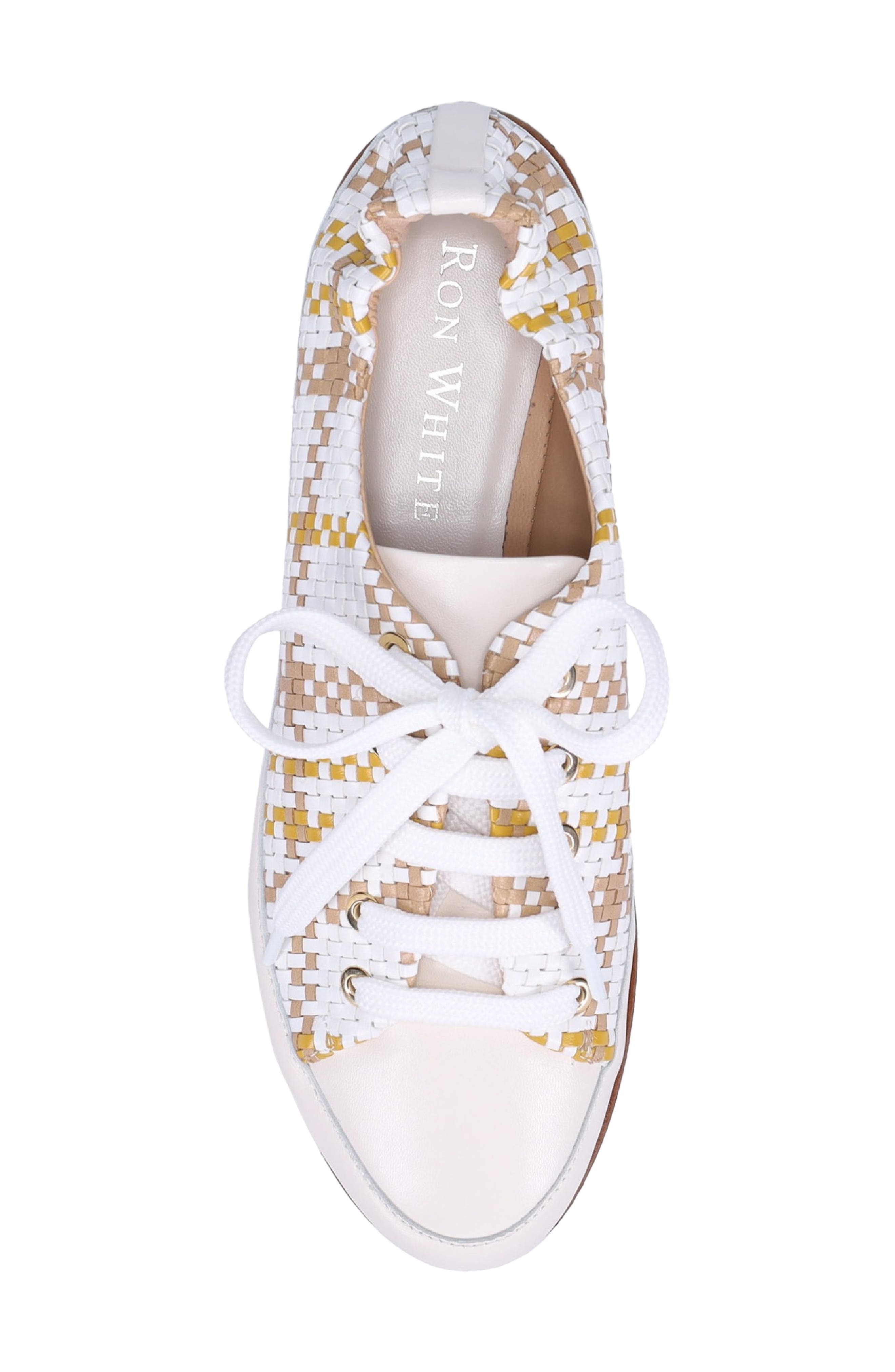 Ron White Nova Woven Low Top Sneaker, Alternate, color, Fawn Multi