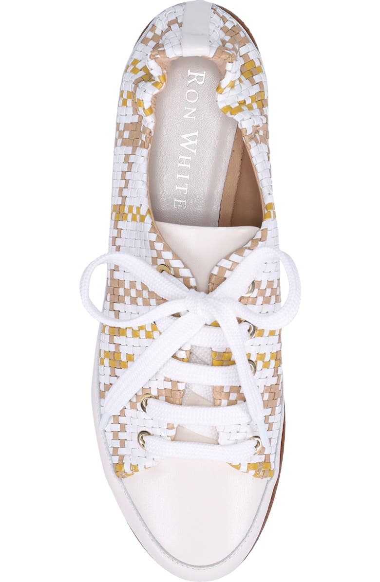 Ron White Nova Woven Low Top Sneaker, Alternate, color, Fawn Multi