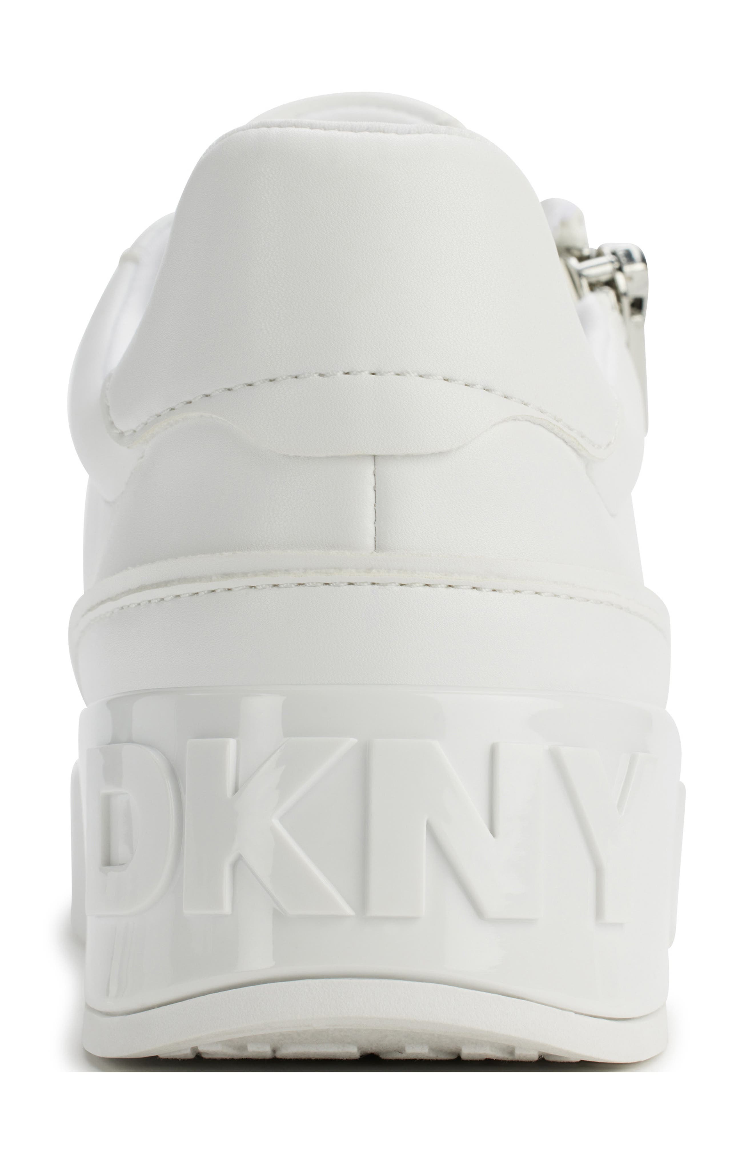 DKNY Mei Sneaker, Alternate, color, White