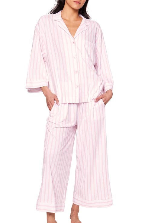 Olivia Wide Leg Pima Cotton Pajamas