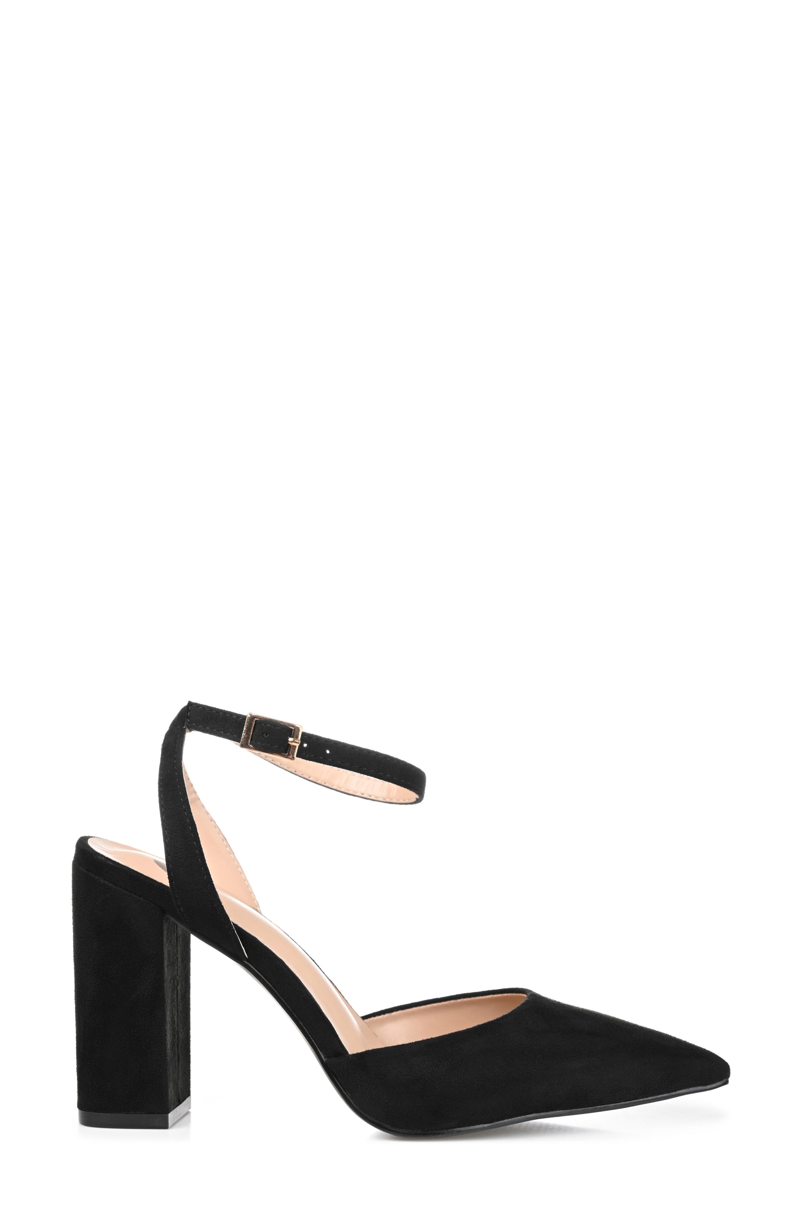 Journee Collection Tyyra Pump, Alternate, color, Black
