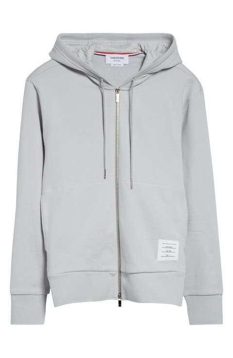Engineered 4-Bar Cotton French Terry Zip-Up Hoodie