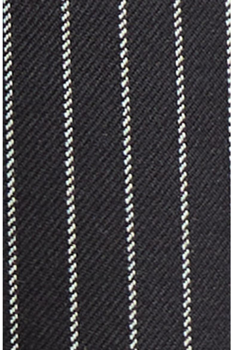 British Sharp Stripe Colbert Pants, Alternate, color, BLACK/ WHITE