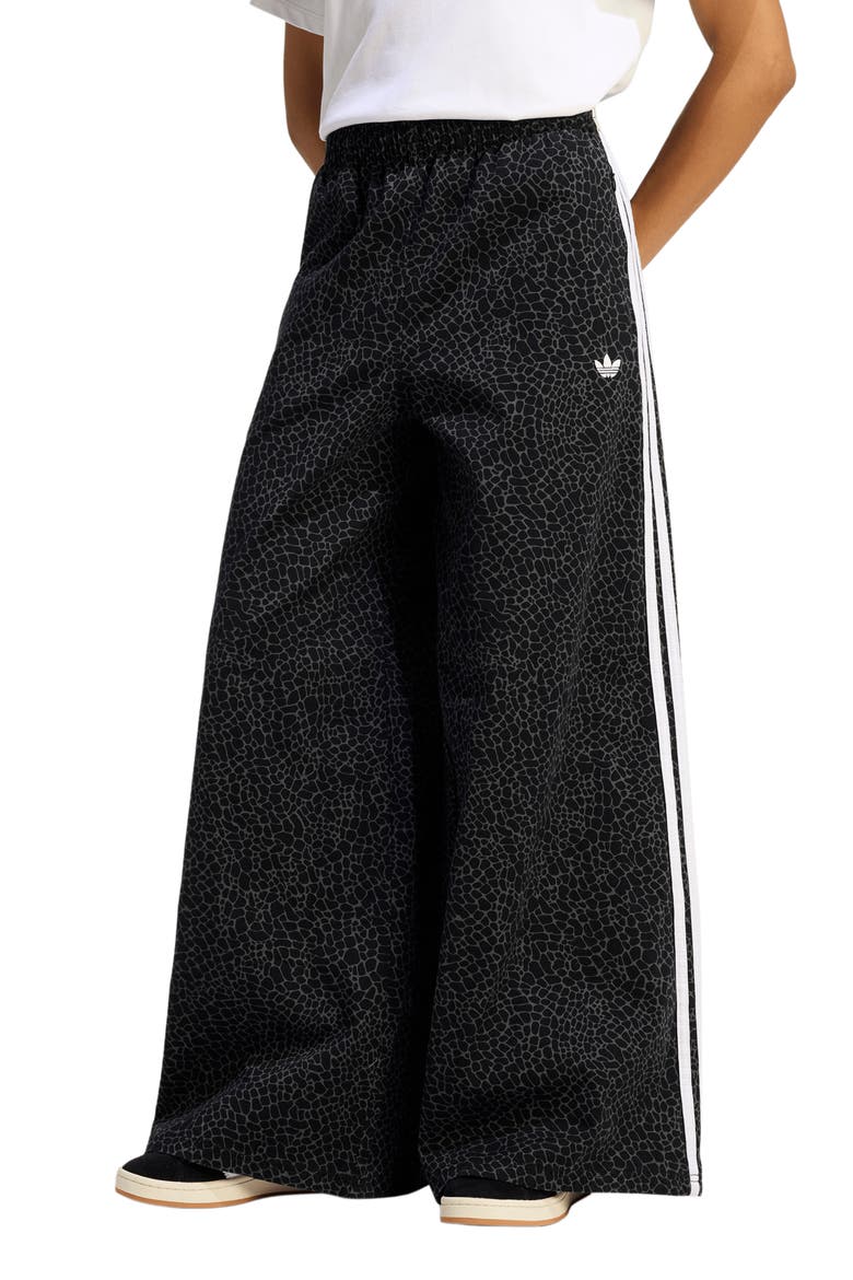 Firebird Cotton Twill Oversize Track Pants, Main, color, BLACK/ GREY SIX