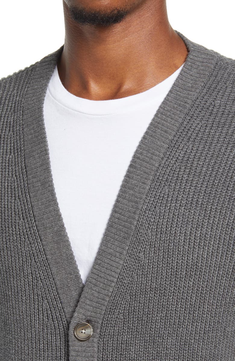 BP. Colorblock Varsity Cardigan, Alternate, color,