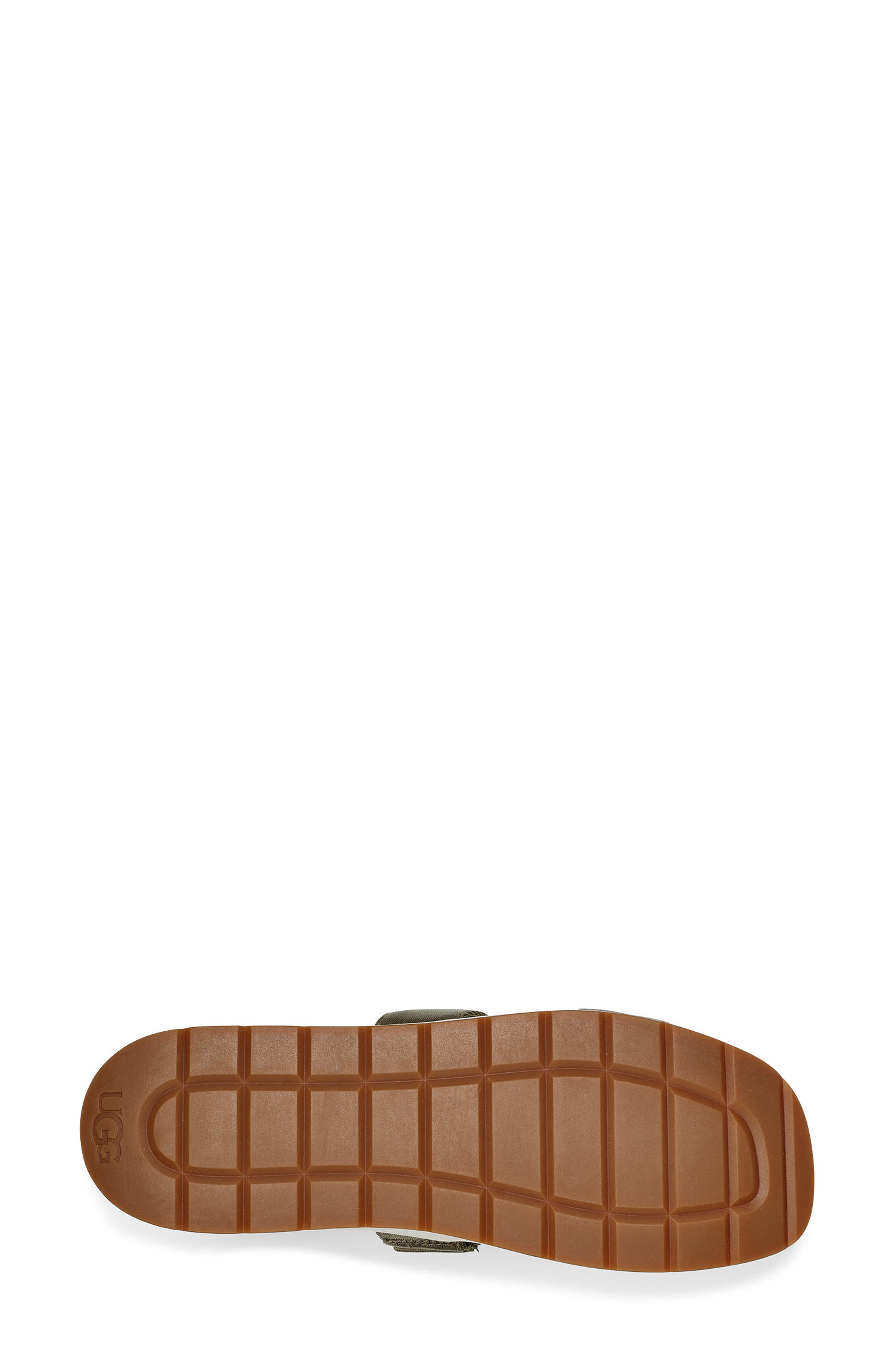 Eeba Platform Sandal, Alternate, color, BURNT OLIVE MESH