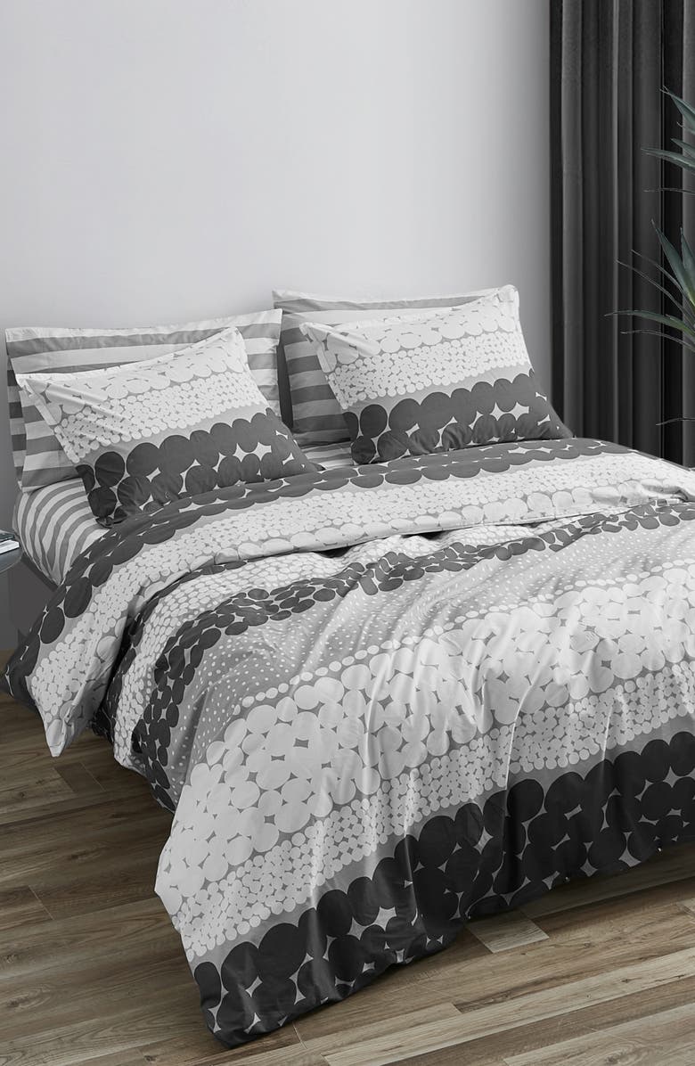 Marimekko Jurmo Comforter & Sham Set, Main, color,