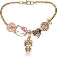 Hello Kitty 7'' Fashion Charm Bead Bracelet