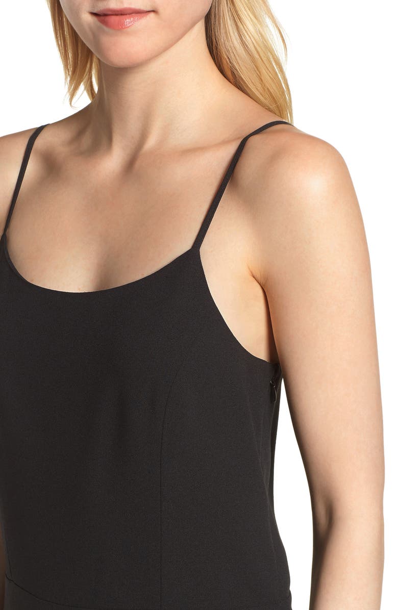 1.STATE Spaghetti Strap Culotte Jumpsuit, Alternate, color, 