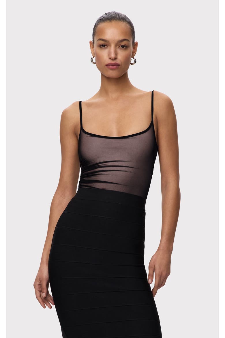 The Nessa Bodysuit, Main, color, BLACK