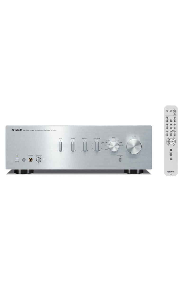 Yamaha A-S501 Integrated Amplifier, Alternate, color, Silver