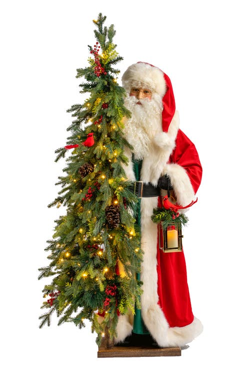 Winter Wonderland Santa Claus Figurine