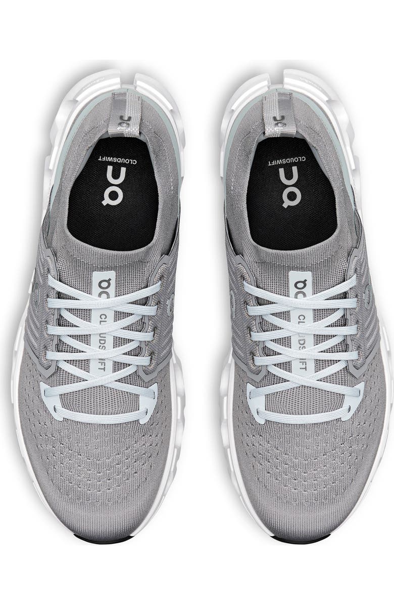 On Cloudswift 4 Running Shoe, Alternate, color, Alloy/ Glacier