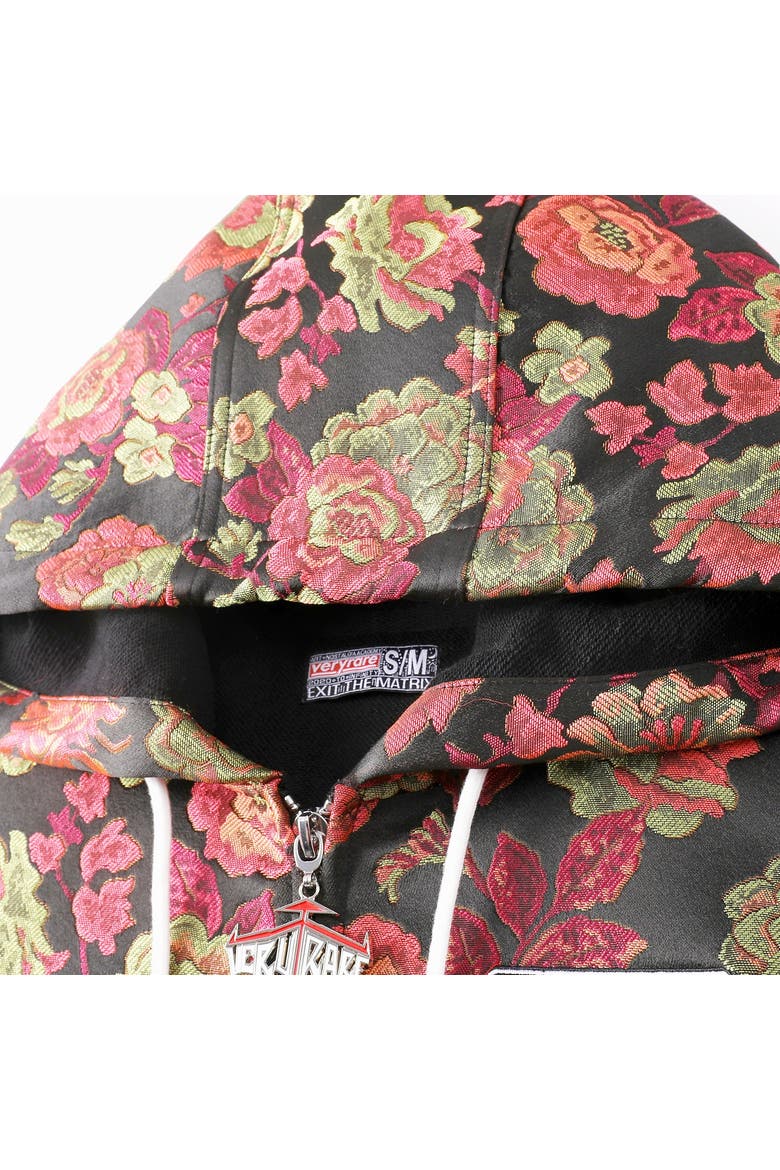 Suprema Flora Hoodie, Alternate, color, Red