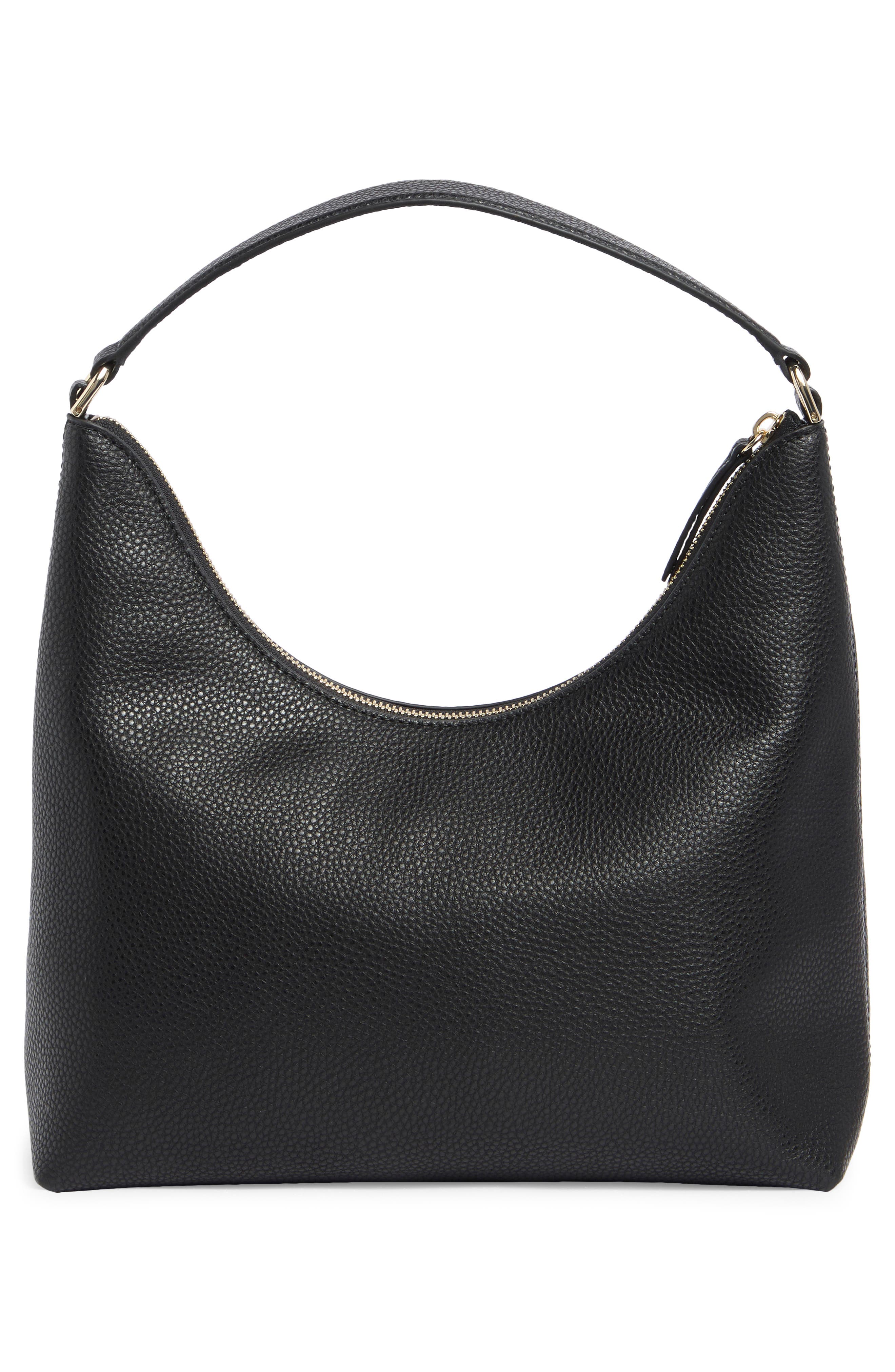 Furla Hecate Hobo Shoulder Bag, Alternate, color, Nero