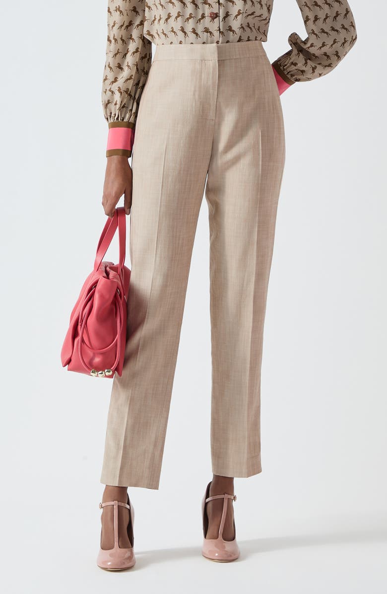 LK Bennett Amelia Slim Fit Trousers, Main, color,