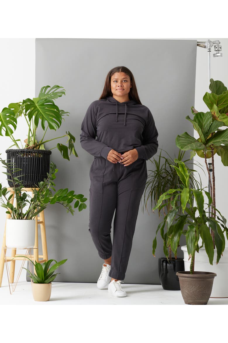 Aria Hoodie, Alternate, color, Washed Black