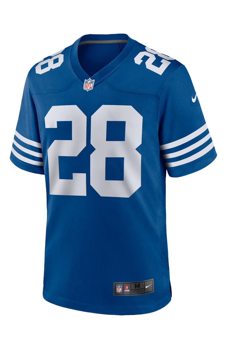 Nike Men's Nike Jonathan Taylor Royal Indianapolis Colts Alternate Game Jersey, Main, color, Royal