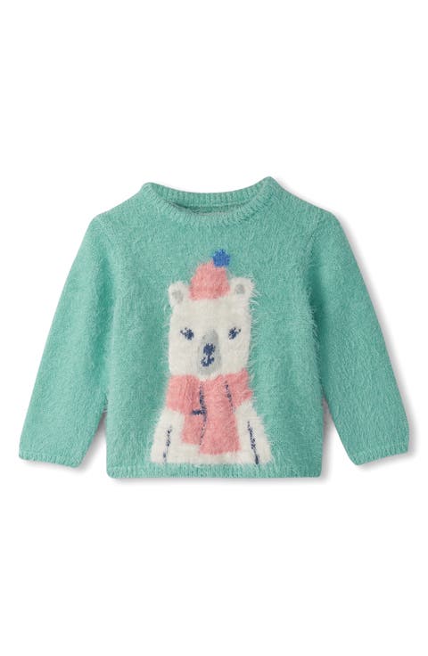 Furry Polar Bear Sweater (Baby)