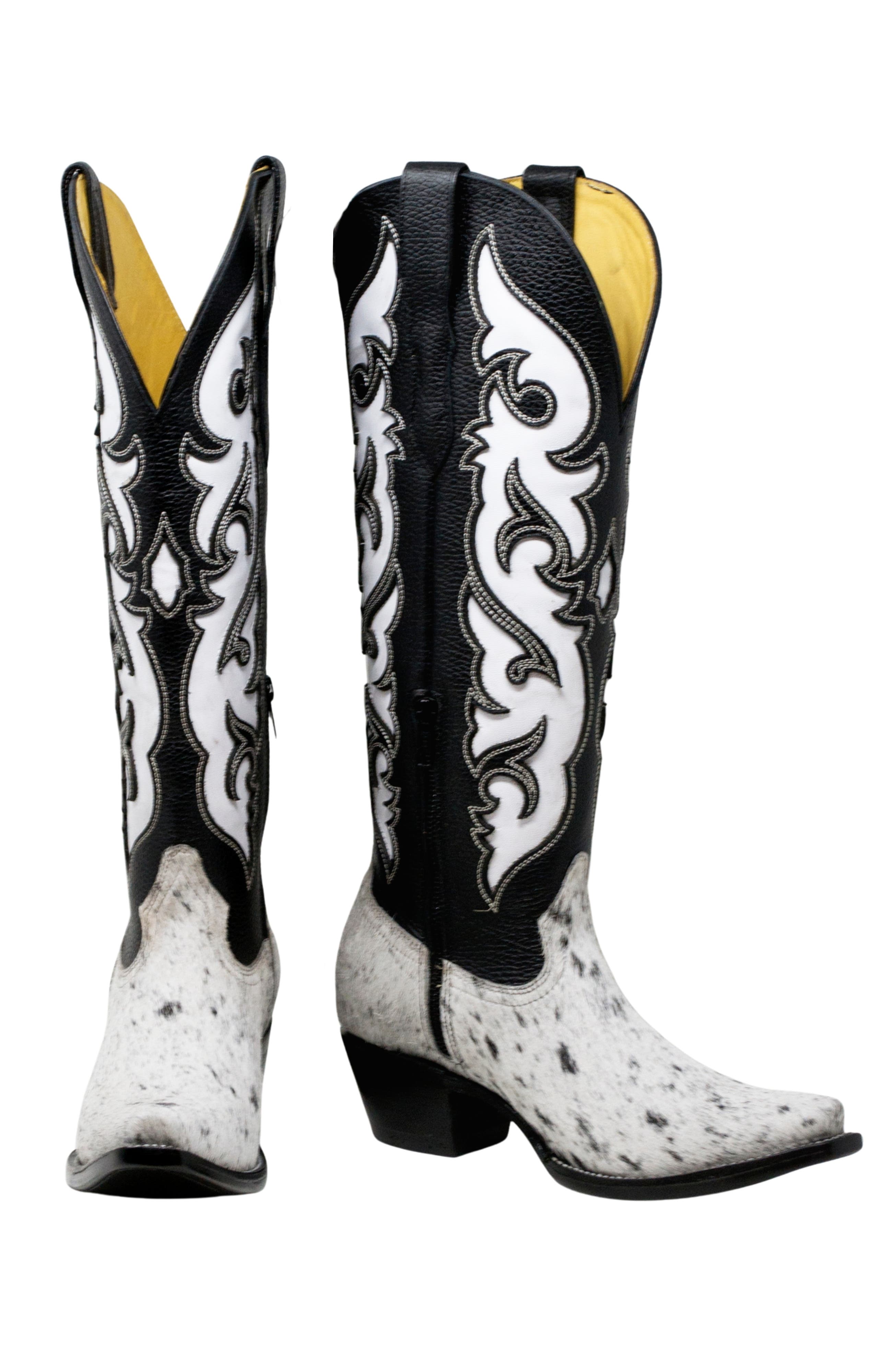 NORTALIE The Luna Western Cowboy Boot, Alternate, color, Luna