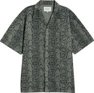 Carhartt Work In Progress Snake Camo Cotton Twill Camp Shirt