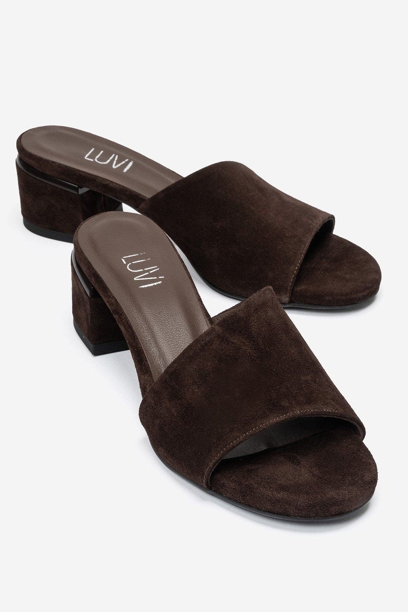 Brown Suede