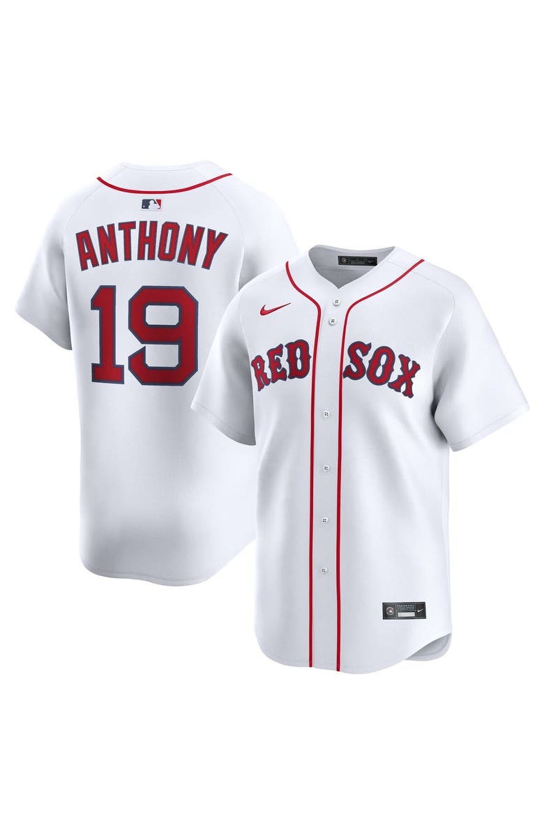 Nike Men's Nike Roman Anthony White Boston Red Sox Home Limited Player Jersey, Alternate, color, White