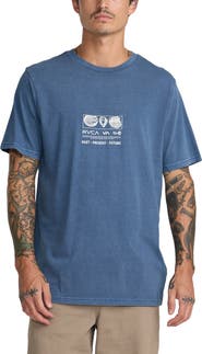 RVCA Crustaceous Cotton Graphic T-Shirt