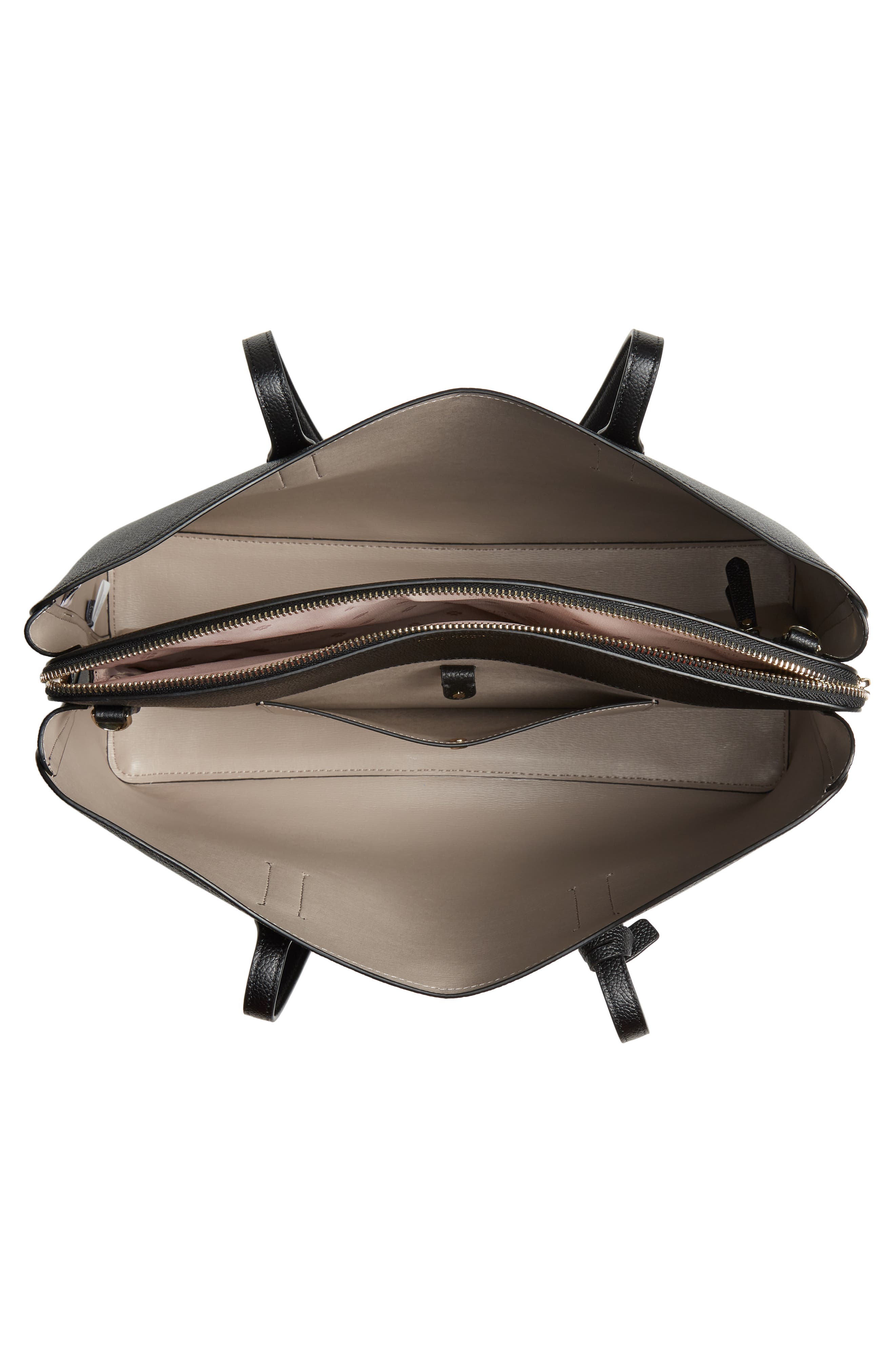 Kate Spade New York margaux large leather work tote, Alternate, color, 