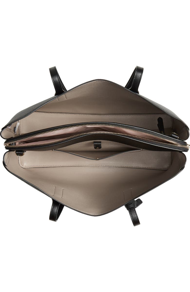 Kate Spade New York margaux large leather work tote, Alternate, color,