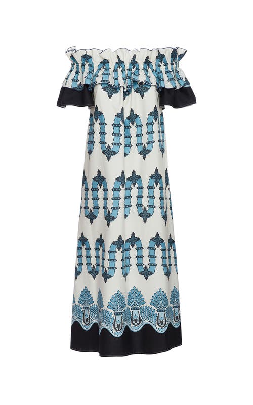 Shop La Doublej Breakfast Dress Scirocco Placée Ivory