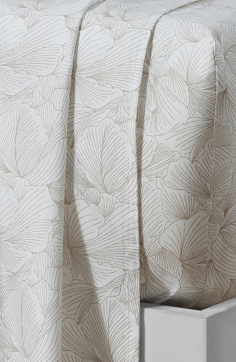 Tahari Inwood Four-Piece Queen Sheet Set, Alternate, color, Feather Gray (Taupe)