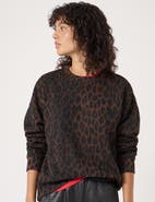 Hush Leopard Print Sweatshirt
