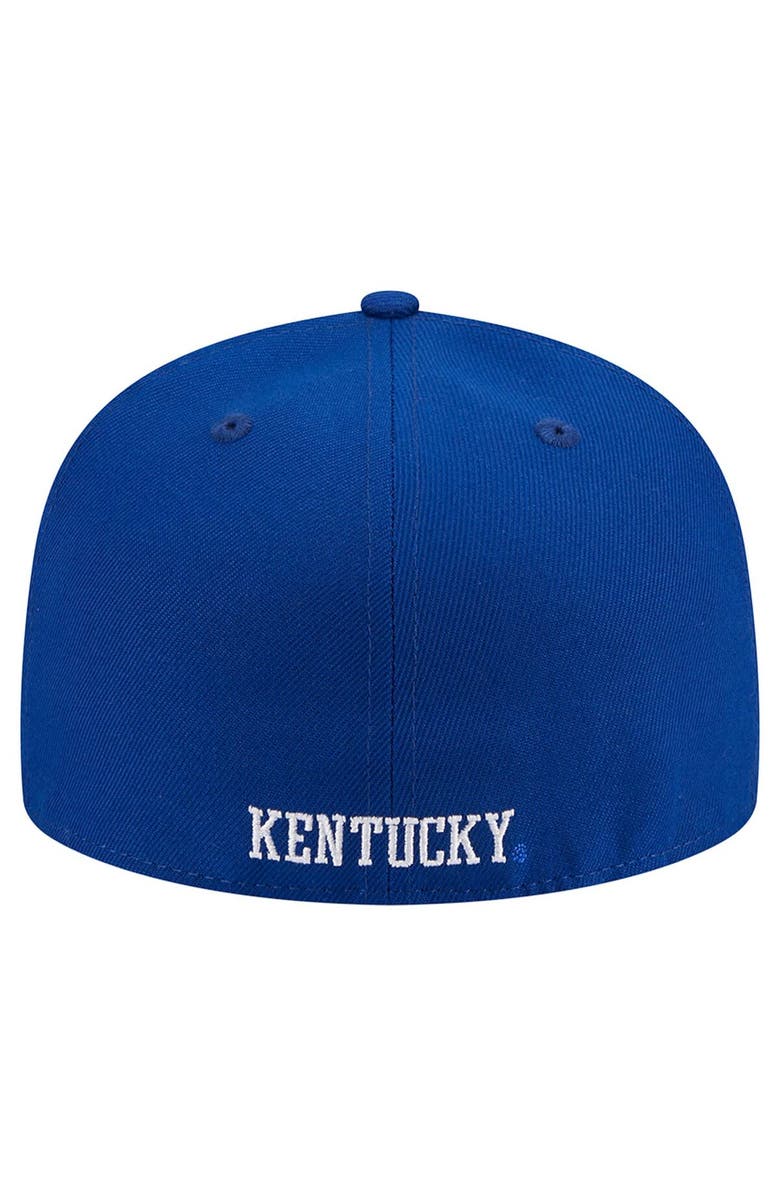 New Era Men's New Era Royal Kentucky Wildcats 59FIFTY Fitted Hat, Alternate, color,