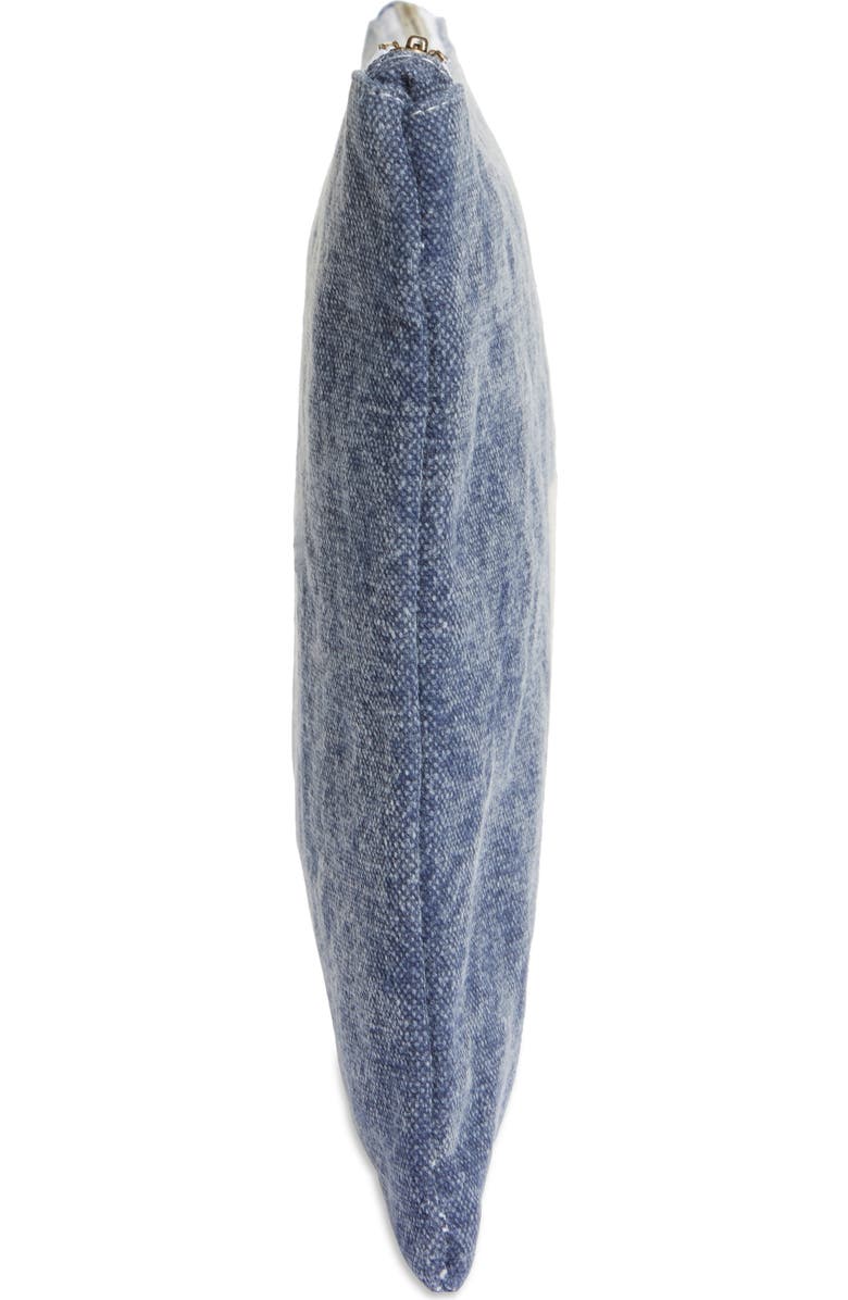 Isabel Marant Nettia Denim Clutch, Alternate, color,