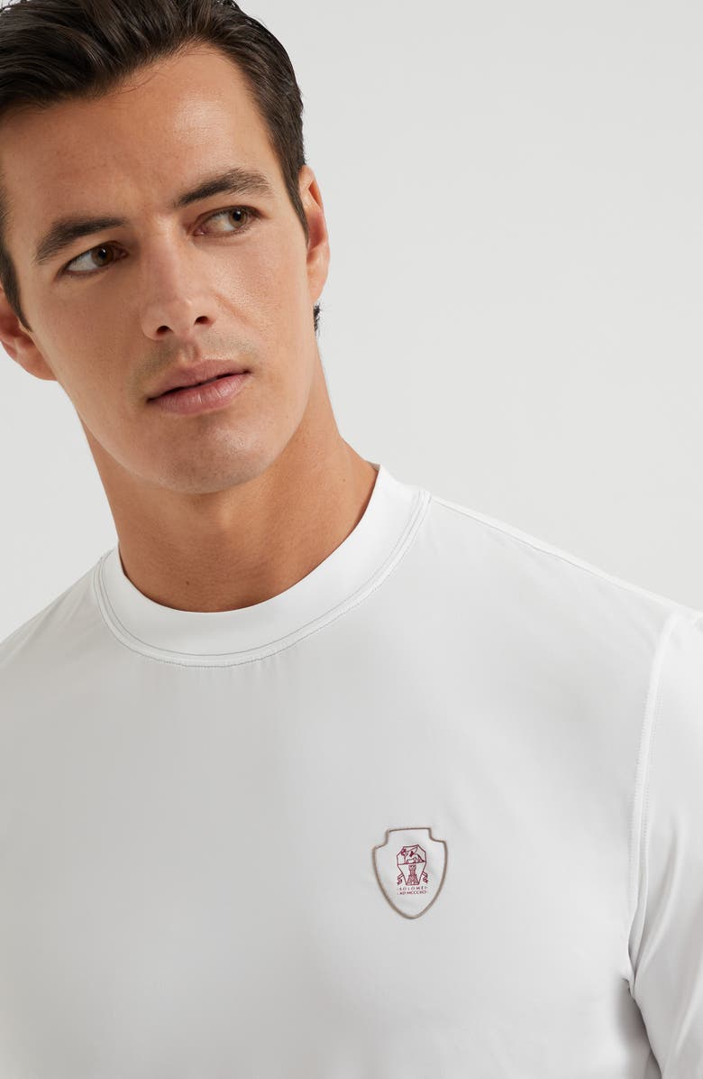Brunello Cucinelli Crew-neck T-shirt, Alternate, color, 