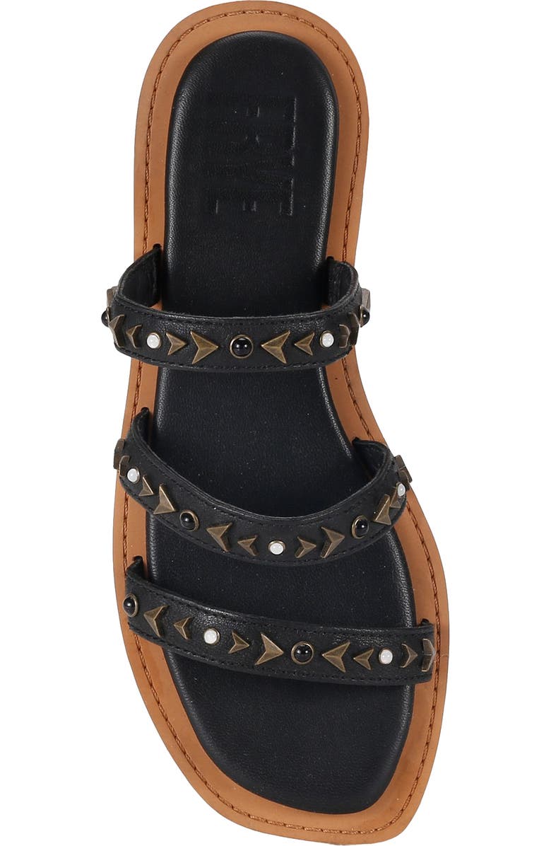 Frye Faye Studded Strappy Slide Sandal, Alternate, color,