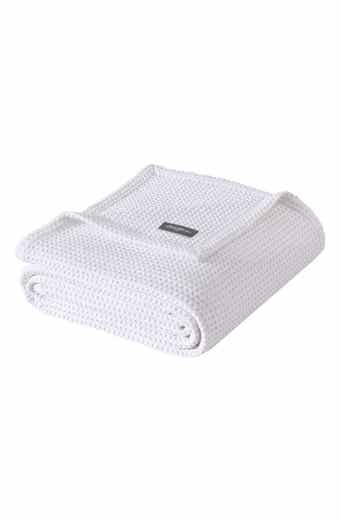 Eddie Bauer Waffle Knit Throw Blanket