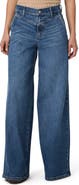 PAIGE Cameron V-Yoke High Waist Super Wide Leg Jeans