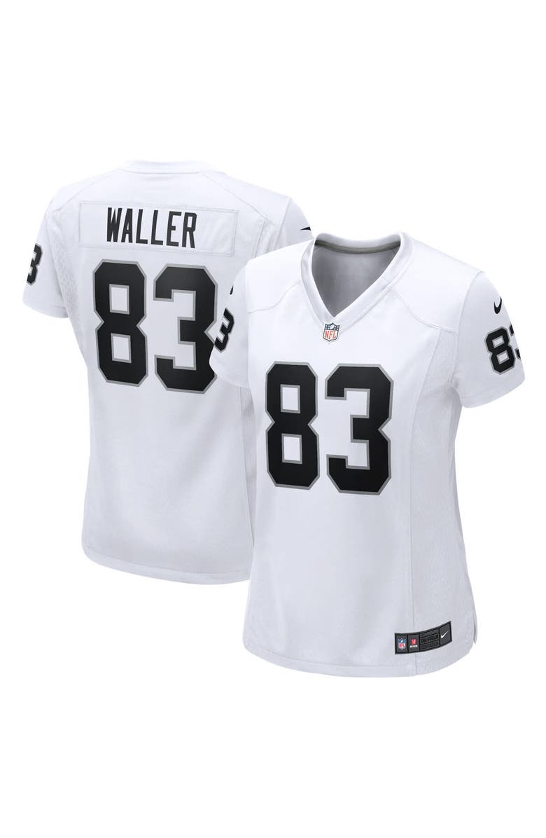 Nike Women's Nike Darren Waller White Las Vegas Raiders Player Jersey, Main, color, 